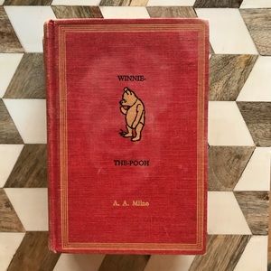 Vintage Winnie-the-Pooh book set of three